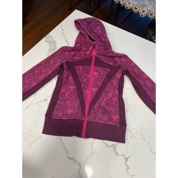Ivivva lululemon Hoodie Zip Up Sweatshirt purple size 10